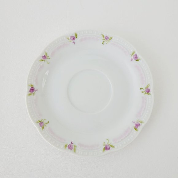 Hutschenreuther Viktoria Hand-Painted Teacup/Saucer, Rare Elegant German Teacup - Picture 4 of 12